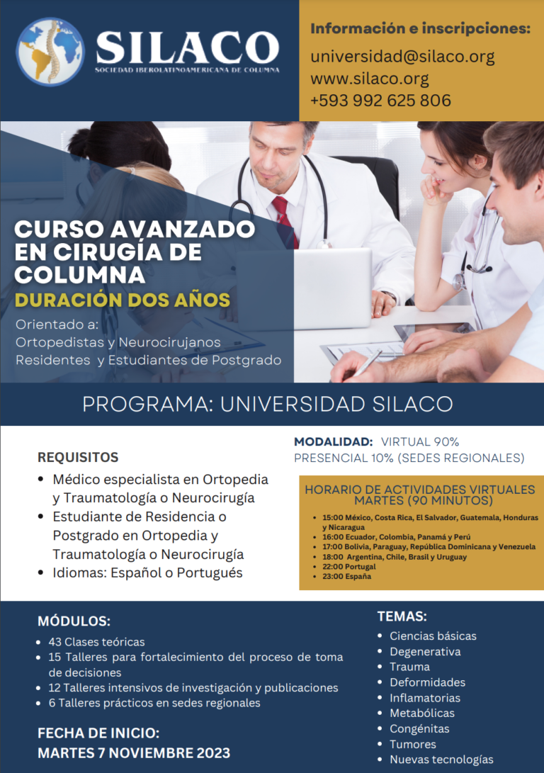 Curso para cirujanos de columna